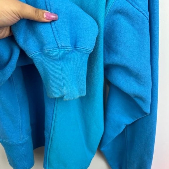Ambush Blue Panel Color block pull over crew neck Sweatshirt size 1 US: S - Picture 4 of 9